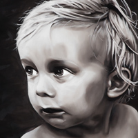 Liam - oil on linen 48"x72" for Sean and Shannon